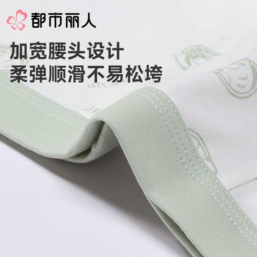 都市丽人内裤男士内裤40S棉拉架内裤棉平角内裤氨纶头内裤FKCC22 商品图4