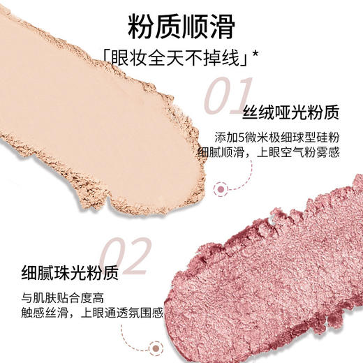 【百搭全能盘❗️十色任搭小巧便携】VEECCI唯资十色眼影盘绮丽梦境五色眼影高光修容维资唯姿大地色女。jc 商品图2