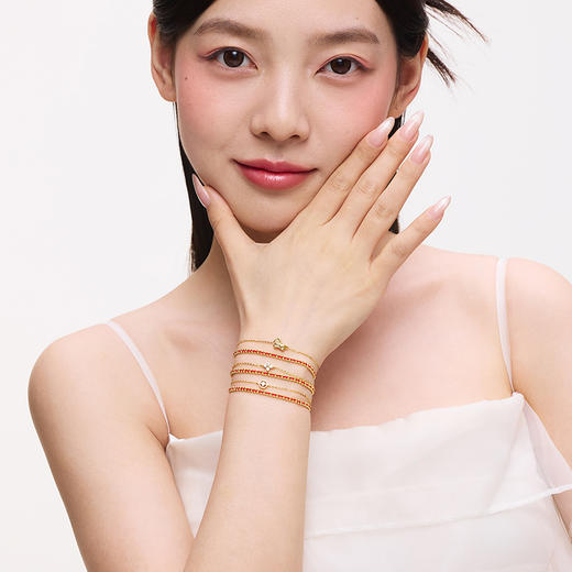 【马年限定】 KADER卡蒂罗 萌马好运手链 925银本命年红绳双链设计款新年礼物送闺蜜送女友 商品图8