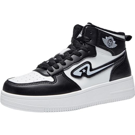 【分销】人本 二棉鞋男款加绒加厚保暖男鞋厚底增高外穿高帮鞋 37095029C 商品图1