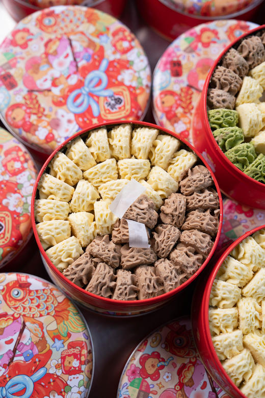 【掌柜好物】小熊曲奇饼干，新年礼盒包装样式随机发 商品图2