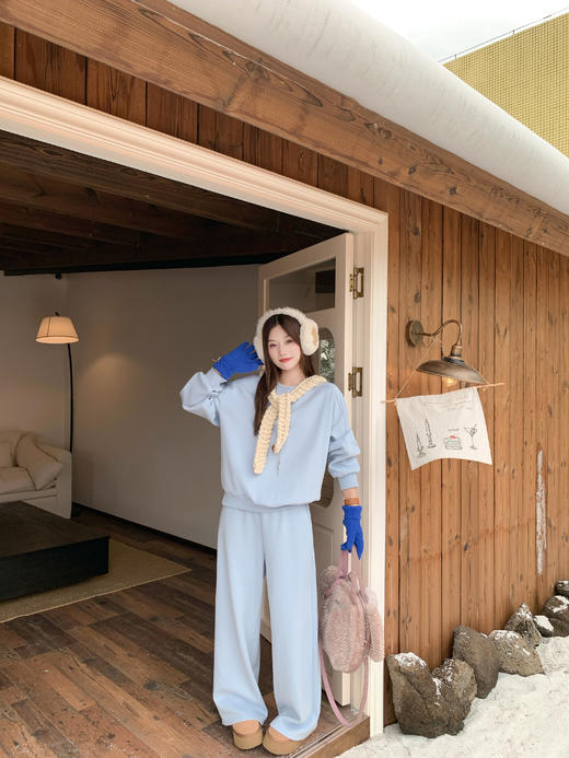 <曾小咸推荐>现货秒杀 ！微信超特价！ 韩系纯色卫衣 日常169.99 立减80 秒杀79.99！！休闲卫裤 日常159.99 立减90 秒杀69.99！！ 商品图11