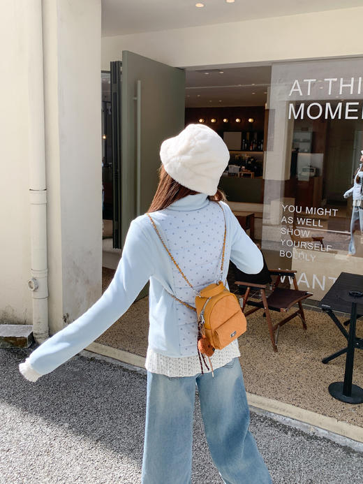 <曾小咸推荐>现货秒杀 ！微信超特价！韩系立领波点棉服外套 日常219.99 立减90 秒杀129.99！！ 商品图7