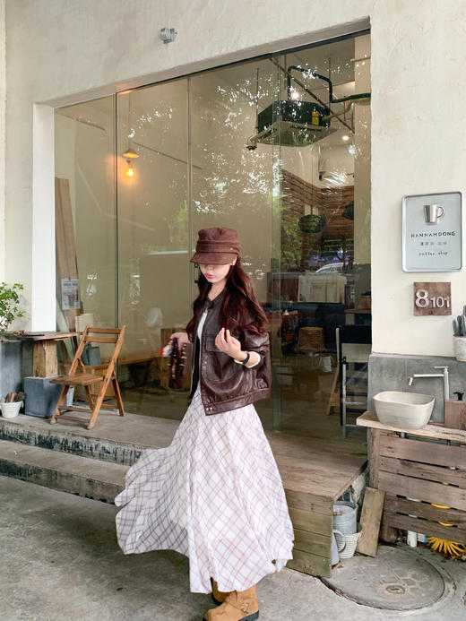 <曾小咸推荐>现货秒杀 ！微信超特价！美式机车风pu皮衣夹克 日常299.99 立减160 秒杀139.99！！ 商品图8