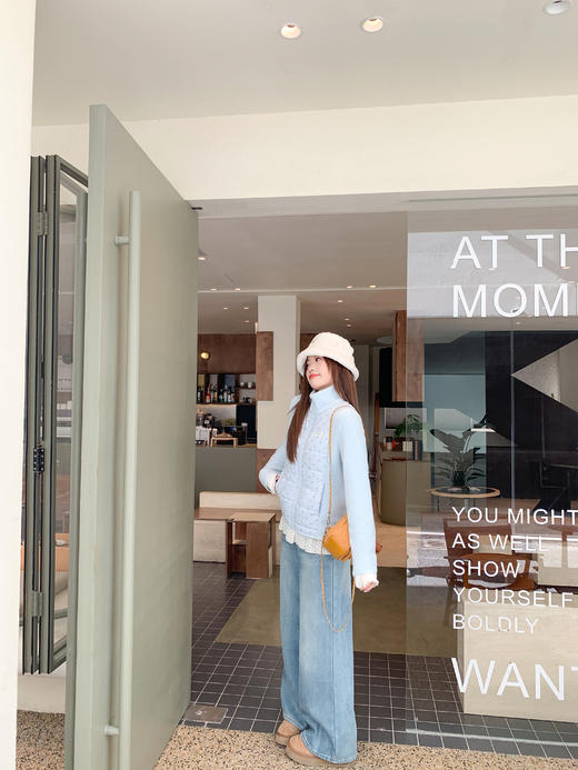 <曾小咸推荐>现货秒杀 ！微信超特价！韩系立领波点棉服外套 日常219.99 立减90 秒杀129.99！！ 商品图8