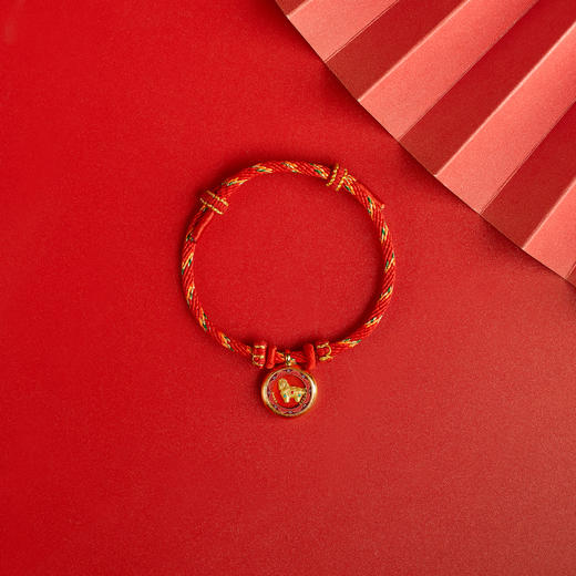 【总台文创官方授权】2026马年春晚生肖手串（足金版含金200mg)（预售下单1.15起发货） 商品图10