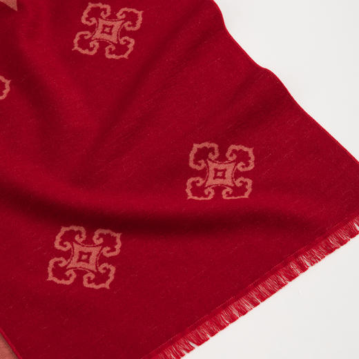 万事利 好事成双【嘉和】礼盒两条装 蚕丝丝绒围巾保暖外搭送礼自用 商品图3