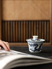 【元岚堂】元青花龙纹马蹄二才盖碗满容约150c 商品缩略图12