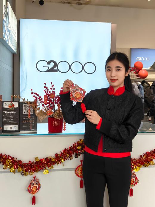 G2000女装FW25商场新款中国风短外套59286060 商品图0