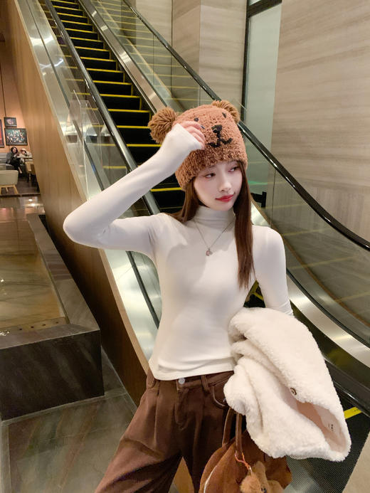 <曾小咸推荐>现货秒杀 ！微信超特价！韩系短款羊羔毛外套（带围巾）日常329.99 立减160 秒杀169.99！！ 商品图14