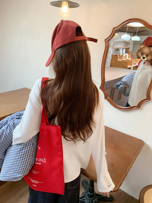 <曾小咸推荐>现货秒杀 ！微信超特价！蕾丝镂空花边设计长袖T恤 日常149.99 立减80 秒杀69.99！！ 商品图10