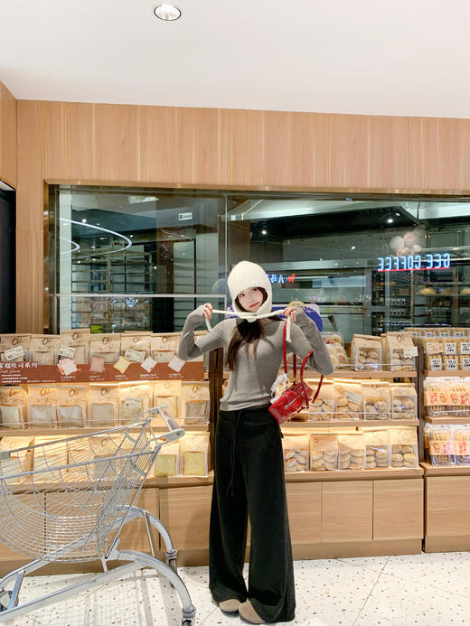 <曾小咸推荐>现货秒杀 ！微信超特价！韩系3色磨毛直筒休闲裤 日常189.99 立减110 秒杀79.99！！小碎花棉服秒杀159.99！！ 商品图10