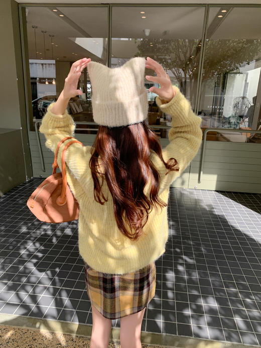 <曾小咸推荐>现货秒杀 ！微信超特价！韩系2色圆领毛衣 日常169.99 立减80 秒杀89.99！！ 商品图10