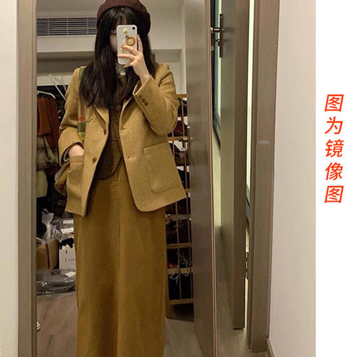 裁缝学苑AQ582西装外套纸样女装新款西服短款上衣服装打板图纸 商品图1