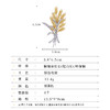 高级感轻奢镶嵌锆石麦穗胸针，高档精致大麦别针配饰大衣服饰配件LY-Z-023 商品缩略图1