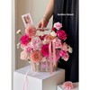 法式田园风椭圆横把花篮/蝴蝶结配饰 商品缩略图3