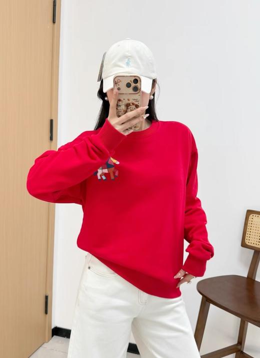 .26马年新年款！正品！OstravarTiger彩马印花情侣圆领卫衣  小标马 商品图1