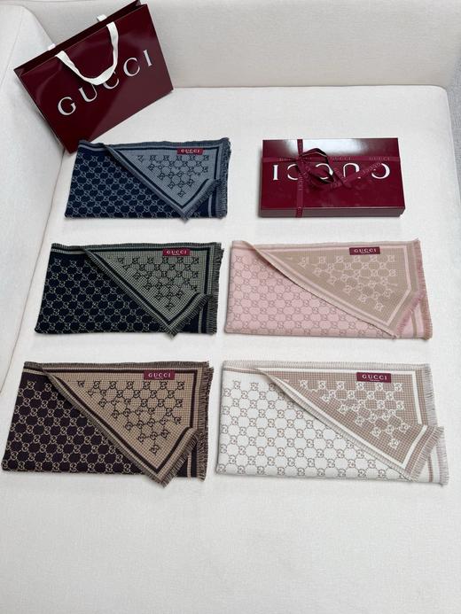 古驰 羊毛提花围巾 （DSX） 商品图3