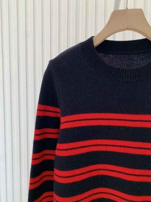 【高品质私服】【IC宽条纹红色毛衣】新年感配色风格把 “高级显白” 焊在基因里G1643-CC【无标出货 介意慎拍】 商品图11