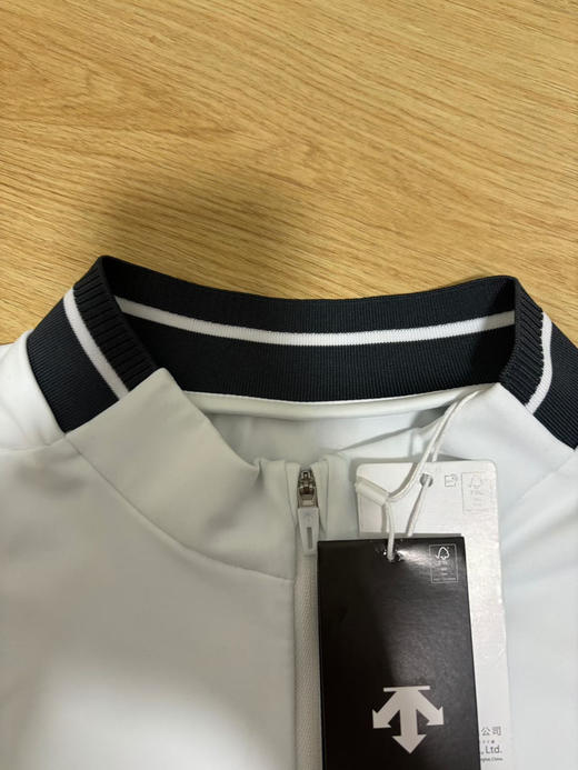 原单正品 DST迪桑特高尔夫男士PRO系列立领长袖polo衫，颜色：黑色 白色
尺码：M～XXL 商品图6