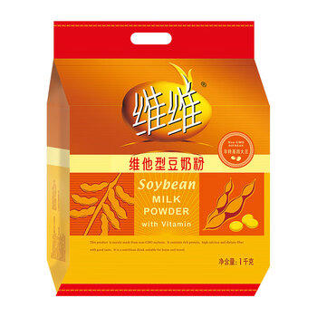 维维维他型豆奶粉1000g低嘌呤营养即食早餐代餐多重营养 非转基因大豆 商品图1