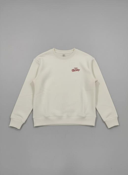 佐丹奴女装25新款节日感圆领加绒印花卫衣05395606 商品图1