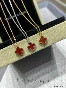 梵克雅宝 mini尺寸 单花项链（XTY）