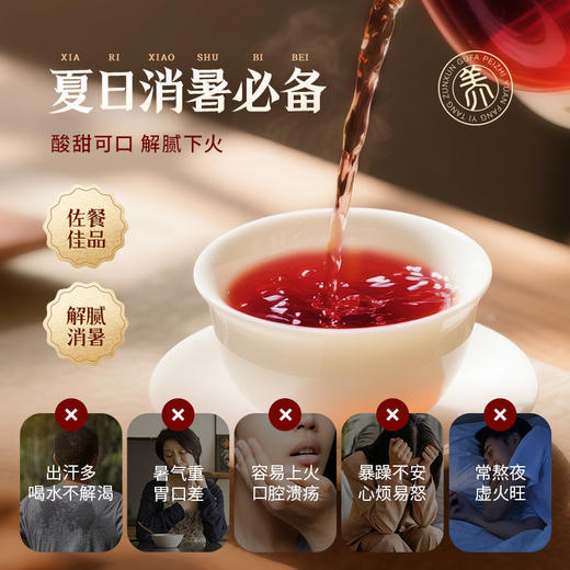 【古方八味酸梅汤】9味手工精选食材，好料看得见，生津敛阴、开胃健脾，消暑饮品，便携养生茶 商品图1