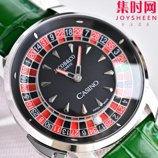 玩转时间博弈——Jacob & Co 捷克豹转盘 时来运转 男士腕表 商品图3