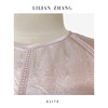 定制—静奢风—婉约雅韵—Oversize 缎面拼接织带长款连衣裙 2501085 商品缩略图1