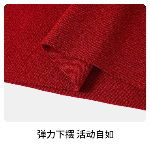 【纳维凯尔】【120-165】【含绵羊毛】女童半高领针织衫百搭毛衣 商品图10
