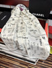 秋冬特惠💰400 香奈儿围巾【双面同色字母印花】太美了 经典茶花帽子 设计优雅风~ 商品缩略图5