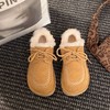牛皮复古休闲厚底雪地靴加绒加厚保暖棉鞋勃肯鞋毛毛鞋MB88526 商品缩略图3