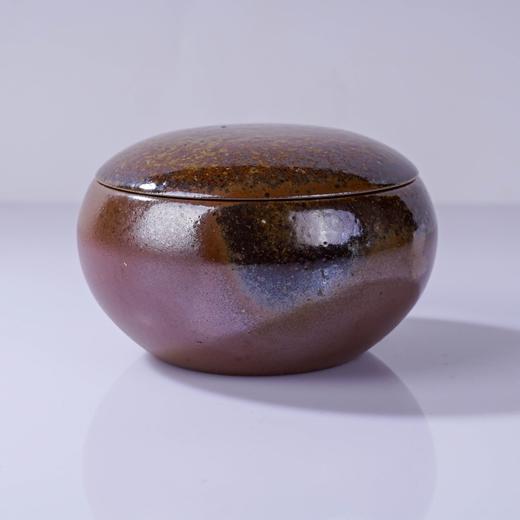 龙窑柴烧醒茶罐 越州潦浒土陶 商品图1