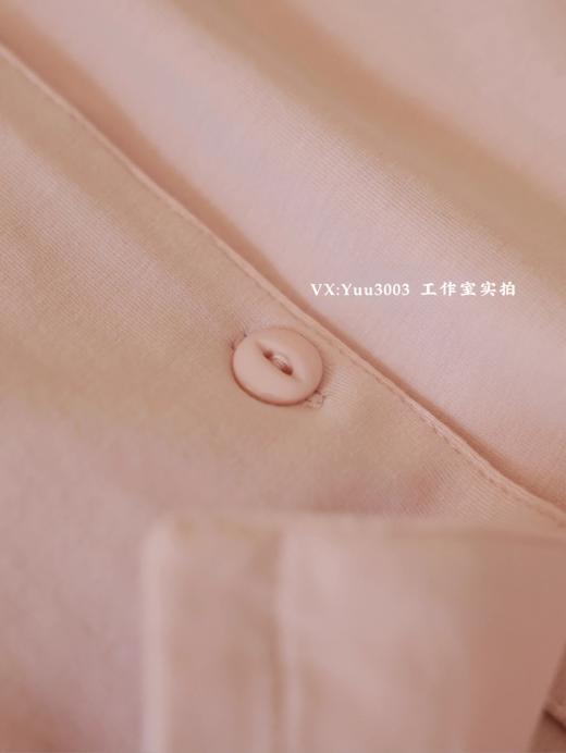 线下实体版【品质好货】 女士蕾丝软弹纯棉家居服睡衣，长袖+长裤 商品图4