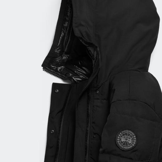 CANADA GOOSE 加拿大鹅 女士黑标徽章 Shelburne 派克绗缝连帽羽绒服 黑色 3802WB 9061 商品图1