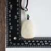 【天然正品】天然收藏级新疆籽料独籽细腻一级白油润度佳佛公和田玉吊坠项链 46.1*35.6*14.8MM(皆取最大值)301225NJM25 商品缩略图3