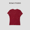 ROMI STUDIO“简约舒适”加绒磨毛贴身小版圆领T恤 RWCASG5690 商品缩略图3