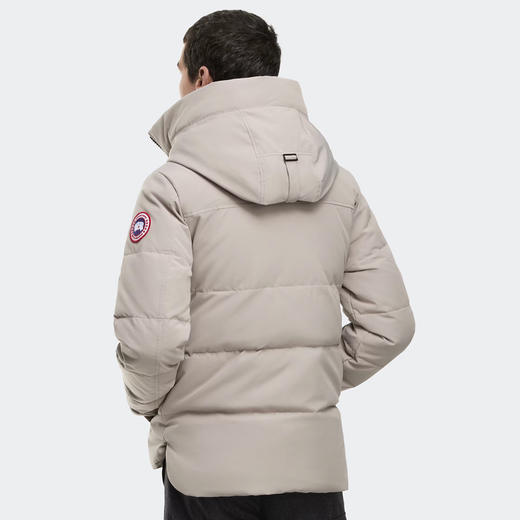 CANADA GOOSE 加拿大鹅 男士经典徽章 MacMillan 派克绗缝连帽羽绒服 卡其色 2080M 9432 商品图5