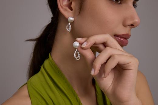 SOL DE VERANO Retiro双人银耳环 商品图4