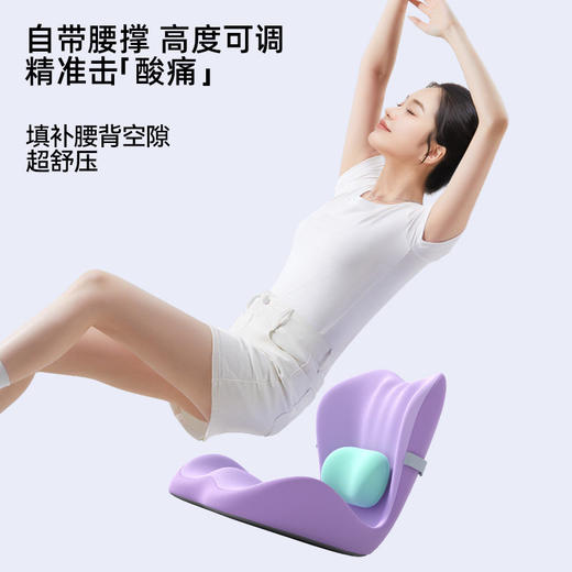 【美臀护腰，久坐不累的秘密】STG汽车专用护腰坐垫靠背一体屁垫椅垫久坐不累减压护腰座靠垫猫太子 商品图2