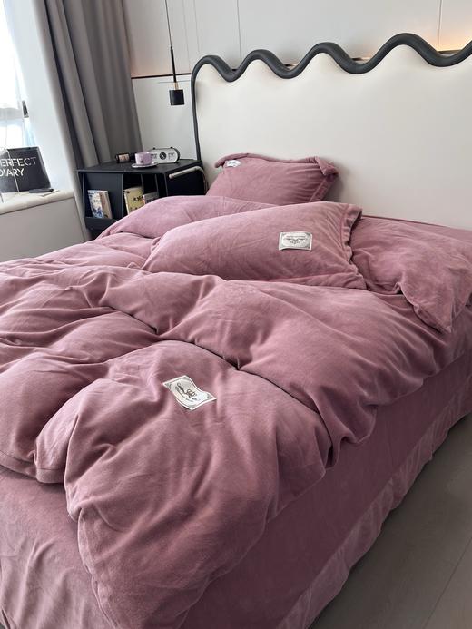 【特价清仓159元/套】【四件套约9斤起重】250g加厚牛奶绒四件套【不支持退换】 商品图2