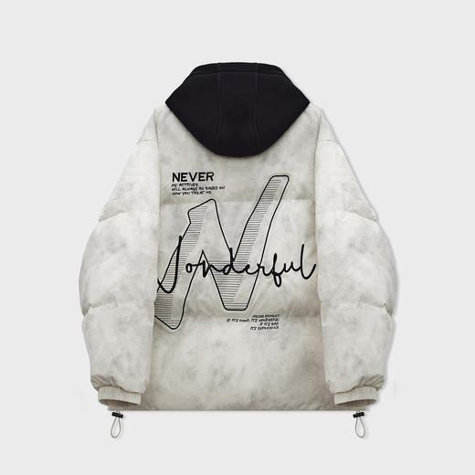 【新品上新】HX 冬季短款带帽羽绒服C100540101101 商品图5