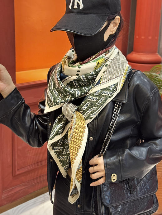 秋冬特惠💰420 爱马仕围巾 盛装舞步 商品图2