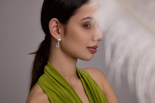 SOL DE VERANO Retiro双人银耳环 商品图5