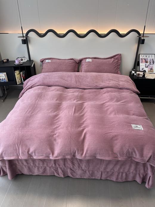 【特价清仓159元/套】【四件套约9斤起重】250g加厚牛奶绒四件套【不支持退换】 商品图0