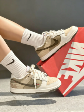 心选丨Nike Dunk Pegasus Pack马年限定CNY新年款脱缰系列低帮 板鞋 米褐色 耐克 