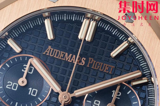 DDF配重版 重量200克+ 爱彼皇家橡树计时26240系列 全玫金钢带款 DDF26240皇家橡树无卡度版本 丹东4401机 拥有计时飞返功能 男士腕表 商品图3