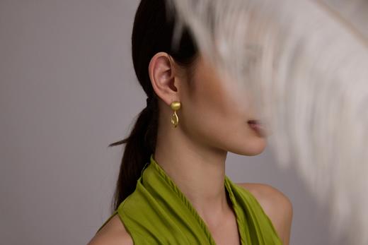 SOL DE VERANO Retiro双人金耳环 商品图0