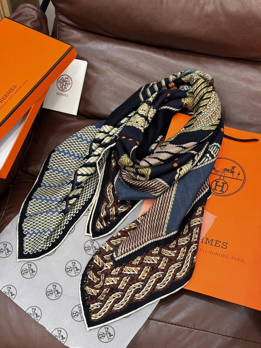 秋冬特惠💰420 爱马仕围巾 盛装舞步 商品图6